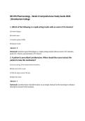 NR 293 Pharmacology - Week 6 Comprehensive Study Guide 2026&NewLine;&vert;Chamberlain College