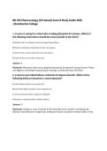 NR 293 Pharmacology &lpar;ATI-Based&rpar; Exam 8 Study Guide 2026&NewLine;&vert;Chamberlain College