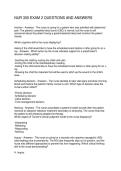 NUR 300 EXAM 2 QUESTIONS AND ANSWERS