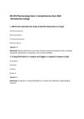 NR 293 Pharmacology Exam 1 Comprehensive Quiz 2026&NewLine;&vert;Chamberlain College