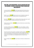 WGU D099 EXAM BUNDLE - SALES MANAGEMENT &vert;ACTUAL QUESTIONS AND VERIFIED ANSWERS &vert; GRADED A&plus;&vert;PASS FIRST ATTEMPT&vert;BRAND NEW 2026 UPDATE&excl;&excl;&excl;&excl;&excl;