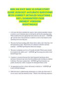 BSN 366 EXIT HESI V2 EXAM STUDY &NewLine;GUIDE 2026&sol;2027 ACCURATE QUESTIONS &NewLine;WITH CORRECT DETAILED SOLUTIONS &vert;&vert; &NewLine;100&percnt; GUARANTEED PASS &NewLine;<NEWEST VERSION> &NewLine;NIGHTINGALE &NewLine;