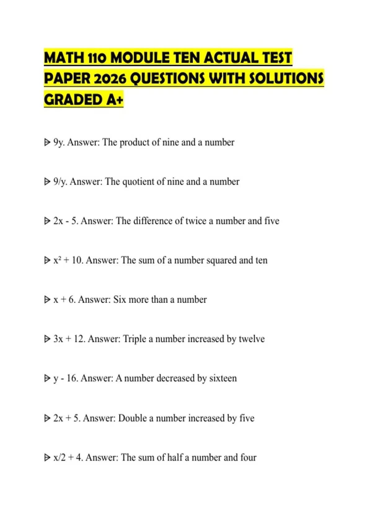 Math R120 MATH 120 INTRODUCTION TO STATISTICS BOARD EVALUATION 2026 QUESTIONS ...