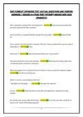 SAFE FORKLIFT OPERATOR TEST &vert;ACTUAL QUESTIONS AND VERIFIED ANSWERS &vert; GRADED A&plus;&vert;PASS FIRST ATTEMPT&vert;BRAND NEW 2026 UPDATE&excl;&excl;&excl;&excl;&excl;