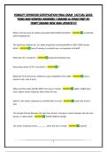 FORKLIFT OPERATOR CERTIFICATION FINAL EXAM  &vert;ACTUAL QUESTIONS AND VERIFIED ANSWERS &vert; GRADED A&plus;&vert;PASS FIRST ATTEMPT&vert;BRAND NEW 2026 UPDATE&excl;&excl;&excl;&excl;&excl;