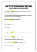 AMT MLS BLOOD BANKING AND TRANSFUSION SERVICES EXAM &vert;ACTUAL QUESTIONS AND VERIFIED ANSWERS &vert; GRADED A&plus;&vert;PASS FIRST ATTEMPT&vert;BRAND NEW 2026 UPDATE&excl;&excl;&excl;&excl;&excl;