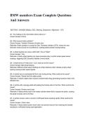 &lowbar;BMW MEMBERS Exam 2026 &ndash; Complete Practice Questions & Verified Answers &lpar;1&rpar;&period;pdf&NewLine;&NewLine;