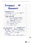 Probability and Statistics