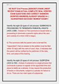 NC BLET Civil Process &lpar;2026&sol;2027&rpar; EXAM &vert;&vert; MOST &NewLine;RECENT EXAM ACTUAL COMPLETE REAL VERIFIED &NewLine;EXAM QUESTIONS AND CORRECT ANSWERS &NewLine;&lpar;VERIFIED ANSWERS&rpar; ALREADY GRADED A&plus; &vert; &NewLine;GUARANTEED SUCCESS&excl;&excl; NEWEST EXAM&excl;&excl;&excl;