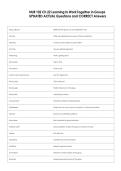 NUR 102    Bundled Exam Questions WITH  CORRECT Answers