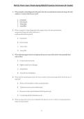 &NewLine;NUR 521 Pharm&colon; Exam 2 Review Spring 2026&sol;2027 Questions And Answers &lpar;A&plus; Graded&rpar; &NewLine;