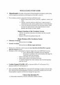 NUR 521&colon; Advanced Pharmacology STUDY GUIDE FOR EXAM 2 &lpar;all you need to know about exam 2&rpar; Latest Update- University of Alabama&NewLine;