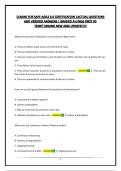 Q BANK FOR SAFE AGILE 6&period;0 CERTIFICATION &vert;ACTUAL QUESTIONS AND VERIFIED ANSWERS &vert; GRADED A&plus;&vert;PASS FIRST ATTEMPT&vert;BRAND NEW 2026 UPDATE&excl;&excl;&excl;&excl;&excl;