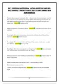SAFE 6&period;0  EXAM &vert;ACTUAL QUESTIONS AND VERIFIED ANSWERS &vert; GRADED A&plus;&vert;PASS FIRST ATTEMPT&vert;BRAND NEW 2026 UPDATE&excl;&excl;&excl;&excl;&excl;