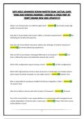 SAFE AGILE ADVANCED SCRUM MASTER EXAM &vert;ACTUAL QUESTIONS AND VERIFIED ANSWERS &vert; GRADED A&plus;&vert;PASS FIRST ATTEMPT&vert;BRAND NEW 2026 UPDATE&excl;&excl;&excl;&excl;&excl;