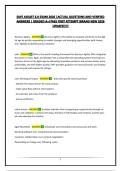 SAFE AGILIST 6&period;0 EXAM 2026 &vert;ACTUAL QUESTIONS AND VERIFIED ANSWERS &vert; GRADED A&plus;&vert;PASS FIRST ATTEMPT&vert;BRAND NEW 2026 UPDATE&excl;&excl;&excl;&excl;&excl;
