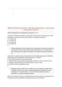 NRCME Certification Exam 2025 &ndash; Study Sheet &lpar;100 Questions Latest Version Just Released Graded A&plus;&rpar;