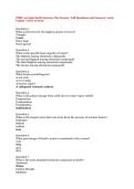PHSC 210 Quiz Earth Systems&colon; The Oceans &vert; Full Questions and Answers &vert; 2026 Update &vert; 100&percnt; Correct&period;