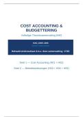 Samenvatting &vert; Cost Accounting & Budgettering  &vert; Karel de Grote &vert; 2025&sol;26