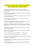 PCM Exam 1 with all Correct & 100&percnt; Verified Answers &vert;Actual Complete Exam &vert;Already Graded A&plus;