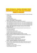 RNSG 1533 Exam 2 &ndash; Nutrition&comma; Elimination&comma; Fluid & Electrolytes Study Guide &vert; 100&percnt; Pass Guaranteed &vert; Graded A&plus; &vert; 2026-2027