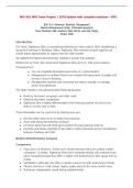 BUS 410 W03 Team Project &vert; 2026 Update with complete solutions &ndash; BYU&period;