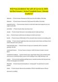 HCB Musculoskeletal Test with all Correct & 100&percnt; Verified Answers &vert;Actual Complete Exam &vert;Already Graded A&plus;