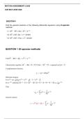 MAT3700 Assignment 2 2026 &vert; Due May&sol;June  2026  - Distinction Guaranteed