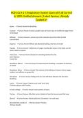 HCB 102&period;4&period;1-1 Respiratory System Exam with all Correct & 100&percnt; Verified Answers &vert;Latest Version &vert;Already Graded A&plus;