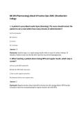 NR 293 Pharmacology Week 8 - Endocrine&comma; Reproduction&comma; and&NewLine;Immune Review 2026 &vert;Chamberlain College