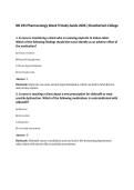 NR 293 Pharmacology Week 9 Study Guide 2026 &vert;Chamberlain College