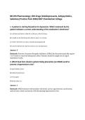 NR 293 Pharmacology&colon; CNS Drugs &lpar;Antidepressants&comma; Antipsychotics&comma;&NewLine;Sedatives&rpar; Practice Pack 2026&sol;2027 Chamberlain College