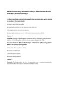 NR 293 Pharmacology&colon; Medication Safety & Administration Practice&NewLine;Pack 2026 &vert;Chamberlain College