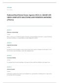 national real estate EXAM A&plus; GRADE ASSURED COMPLETE SOLUTIONS AND VERIFIED ANSWERS
