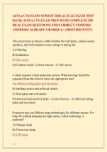 AVIXA CTS EXAM NEWEST 2026 ACTUAL EXAM TEST &NewLine;BANK&vert; AVIXA CTS EXAM PREP WITH COMPLETE 450 &NewLine;REAL EXAM QUESTIONS AND CORRECT VERIFIED &NewLine;ANSWERS&sol; ALREADY GRADED A&plus; &lpar;MOST RECENT&excl;&excl;&rpar; 