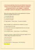 CTS EXAM AND PRACTICE EXAM NEWEST 2026 TEST &NewLine;BANK&vert; AVIXA &lpar;CERTIFIED TECHNOLOGY SPECIALIST&rpar; CTS EXAM PREP WITH COMPLETE 650 REAL EXAM QUESTIONS AND CORRECT VERIFIED &NewLine;ANSWERS&sol; ALREADY GRADED A&plus; &lpar;MOST RECENT&excl;&excl;&rpar; 