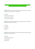 ACT Prep &lpar;English&rpar; Practice Questions 2026&period; Exam Questions and Correct&NewLine;Answers With 100&percnt; Correct Answers &vert; Latest 2026 &vert;