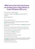 NR566 Final Exam Study Guide &vert; Study Questions and well detailed Answers complete Solutions &vert; A&plus; Graded &vert; 2026 Updates &vert; 100&percnt; correct