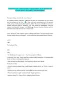 Comparative and Contextual study&colon; Exam Questions&period; Exam Questions and&NewLine;Correct Answers &vert; Graded A&plus; &vert; 2025&sol;2026 Update&vert;