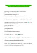 English ACT Grammar & Context Questions 2026&period; Exam Questions and&NewLine;Correct Answers With 100&percnt; Correct Answers &vert; Latest 2026 &vert;