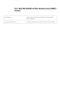 NSG 200  Bundled Exam Questions WITH  CORRECT Answers