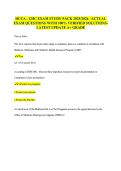 HCCA CHC Exam Study Pack 2023&ndash;2024 Complete Exam Material with 100 Verified Solutions