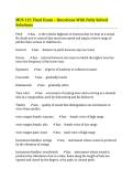 MUS 121 Final Exam &ndash; Questions With Fully Solved Solutions