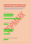 INFORMATION SYSTEMS AND TECHNOLOGY&vert; DA42-VI &NewLine;SYSTEMS PRACTICE TEST &ndash; 5TH EDITION EXAM 2026 &NewLine;SYSTEM ARCHITECTURE &vert; CONFIGURATION MANAGEMENT &vert; SYSTEM DIAGNOSTICS &vert; &NewLine;TROUBLESHOOTING &vert; PERFORMANCE ANALYSIS &vert; ENTERPRISE SOLUTIONS