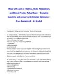 HSCO 511 Exam 2&colon; Theories&comma; Skills&comma; Assessment&comma; and Ethical Practice Actual Exam 2026&sol;2027 &ndash; Complete Questions and Answers with Detailed Rationales &ndash; Pass Guaranteed &ndash; A&plus; Graded