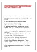 NGN ATI MedSurg Proctored Exam 2026 Testbank&colon; 300 Questions&comma; Verified Answers & NGN Practice for Nursing Students