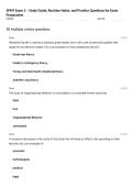 SPMT Exam 2 &ndash; Study Guide&comma; Revision Notes&comma; and Practice Questions for Exam Preparation