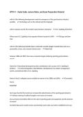 SPTM 4 &ndash; Study Guide&comma; Lecture Notes&comma; and Exam Preparation Material