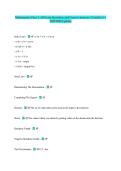 Mathematics Pure 1&period; All Exam Questions and Correct Answers &vert; Graded A&plus; &vert;&NewLine;2025&sol;2026 Update&vert;