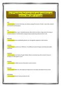 BIO 117 Hondros College Final Exam 2026&sol;2027 Biology Course &ndash; Study Guide Questions and Answers A&plus; Material